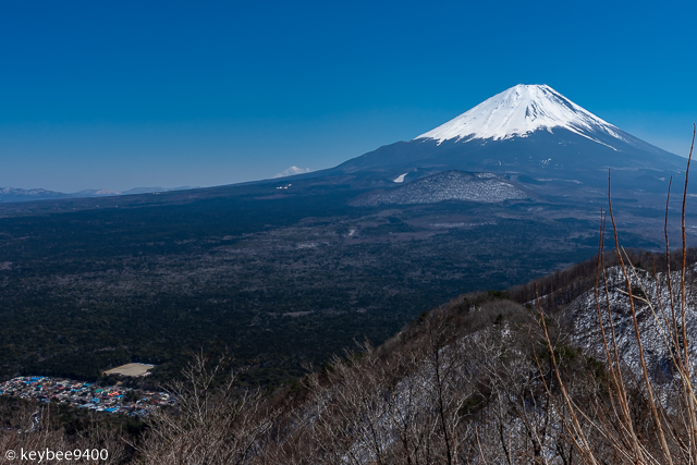 パノラマ台からの富士山