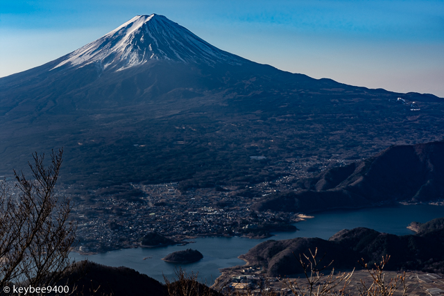 黒岳展望所からの富士山