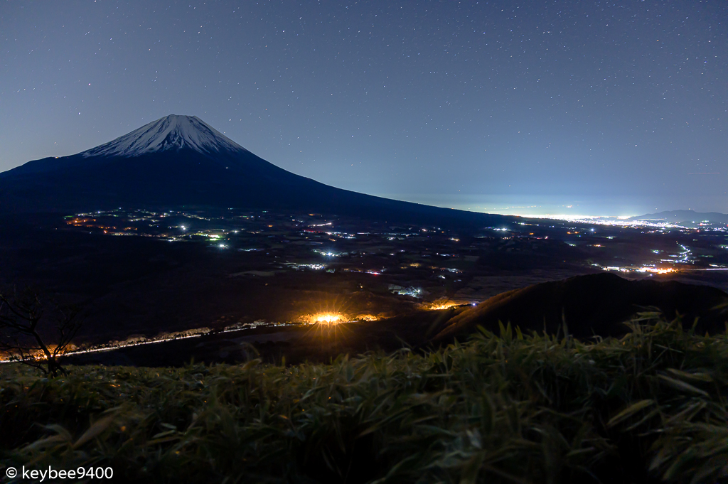 富士山と朝霧高原