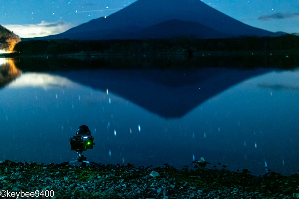 富士山を撮影