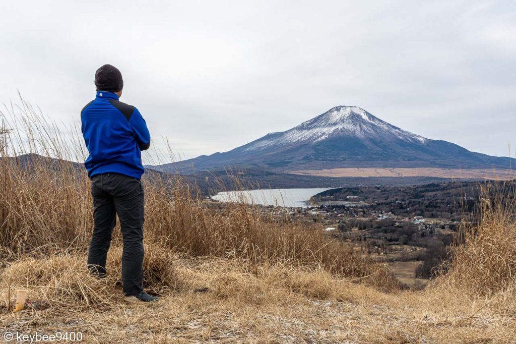 富士見岬平で自撮り